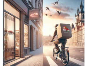 Dispensing Point Closure and Flat Rate Delivery in Prague
