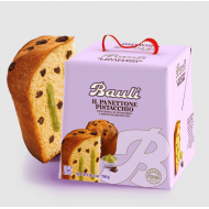 Italský vánoční Panettone s Pistáciovým Krémem Bauli 750g