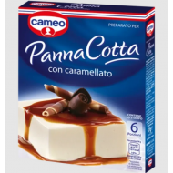 Caramel Panna Cotta Mix for 6 servings Cameo