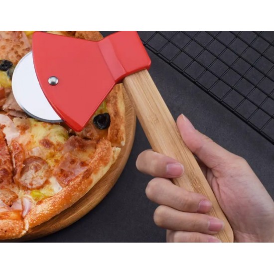 Stainless Steel Pizza Cutter Axe