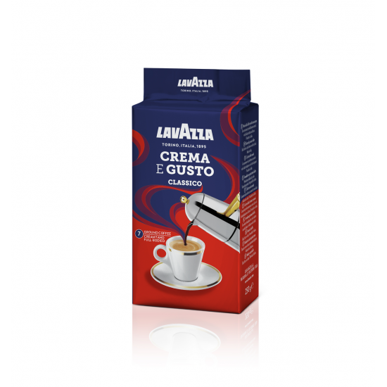 Lavazza Italian Ground Coffee Crema e Gusto 250g