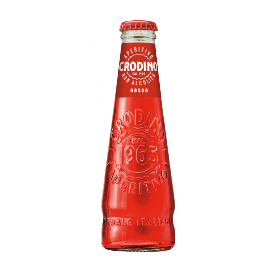 Non alcoholic Italian Aperitif Crodino Rosso 3x175 ml